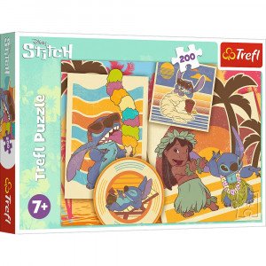 Trefl 13304 Puzzles -"200" - The musicial world of Lilo&Stitch Disney