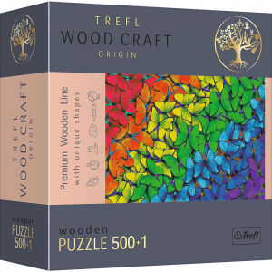 Trefl 20159 Puzzles - "501" - Rainbow Butterflies