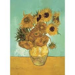 Trefl 20249 Puzzles - 200 Wooden Puzzles - Sunflowers - Vincent van Gogh_FSC Mix 70%