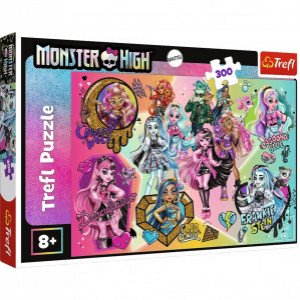 Trefl 23027 Puzzles - "300" - Zombies on top! / Mattel, Monster High