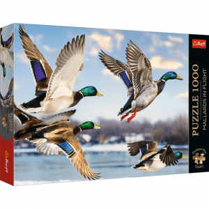 Trefl 99278 Puzzle - 1000 - Mallards in Flight 1000 Piece Premium Plus_FSC Mix 70%