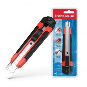 19152 Cutit cancelar ErichKrause Arrow, 18 mm (plastic blister 1 pcs)