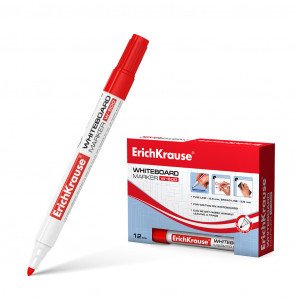 12847 Markator p u tabla ErichKrause W-500 red (box 12 pcs.)