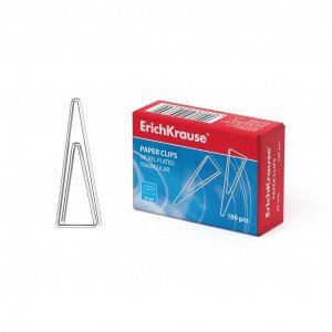 24869 Clame metal ErichKrause Triangular 25mm (box 100 pcs)