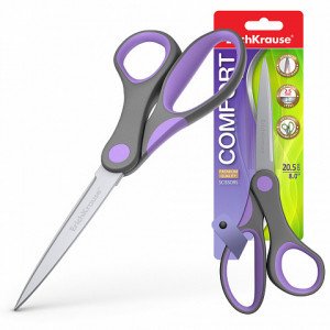 35110 Foarfece ErichKrause Comfort, 18cm (blister 1 pcs)