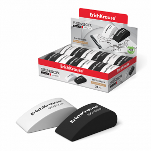 35532 Radiera ErichKrause Sensor Black AND Whitе  (24 pcs)