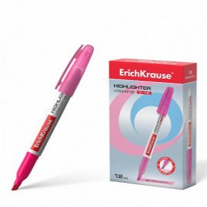 30967 Markator text ErichKrause Visioline V-15 pink (box 12 pcs))