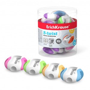 Ascutitoare plastic 33613 ErichKrause S-Twist (24 pcs)
