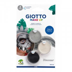 475600 Vopsele cosmetice BLS 3X5ML FACE PAINT GIO MAKEUP DINO