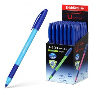 47612 Pix ErichKrause U-109 Neon Stick&amp;Grip (50)