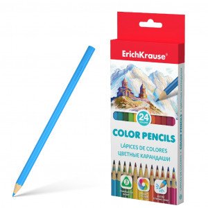 49888 Creioane colorate ErichKrause® 24 colors