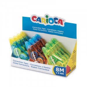 42090 33003 Corector-banda CARIOCA 8ml. Display 12pcs