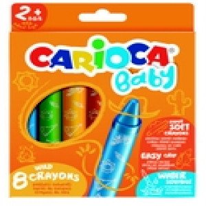 42892 Creioane de ceara CARIOCA BABY 8cul.