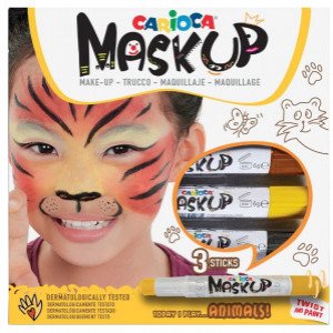 43048 MASK CARIOCA Up Animals 3 pcs