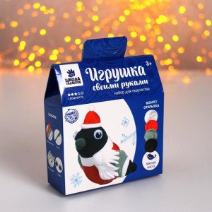 4344927 Set p u creatie  Игрушка своими руками Снегирь + глазки, стека