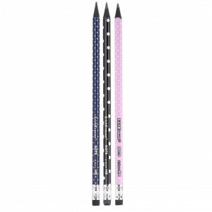 Creion simplu 55276 ErichKrause Dots, triangular, HB (42)