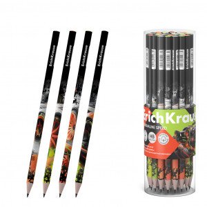 62773 Creion simplu ErichKrause Adrenaline Speed НВ (in a tube 42 pcs)