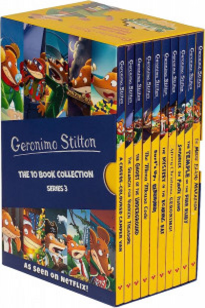 Geronimo Stilton Series 3, 10 Book Collection