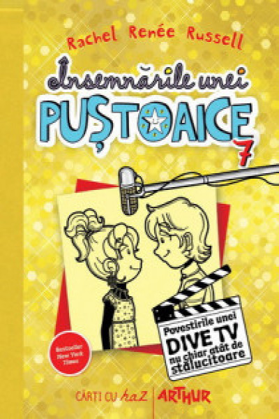 Coperta: Însemnările unei puștoaice 7. Povestirile unei dive TV nu chiar atât de strălucitoare
