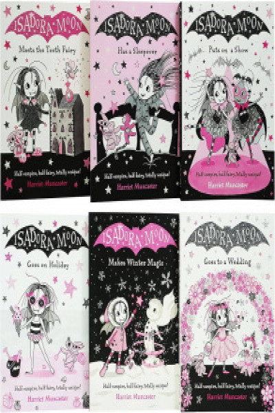 Harriet Muncaster Isadora Moon Series 2 Collection 6 Books Set (meets ...