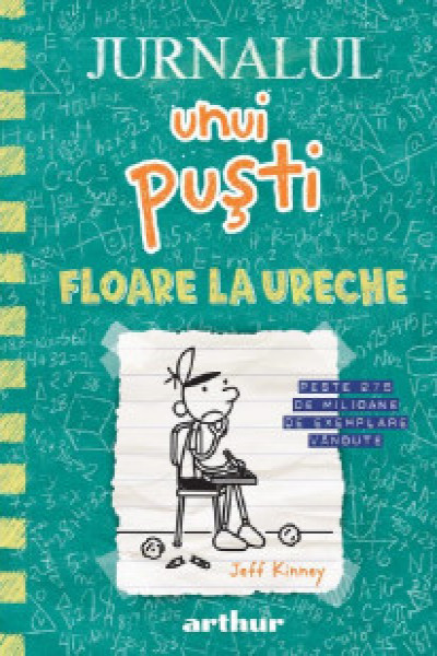 Coperta: Jurnalul unui pusti vol.18 Floare la ureche