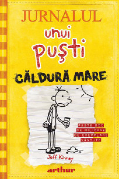 Coperta: Jurnalul unui pusti vol.4. Caldura mare