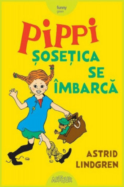 Coperta: Pippi Șosețica se îmbarcă