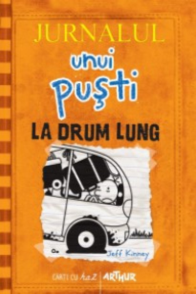 Coperta: Jurnalul unui pusti vol.9 La drum lung