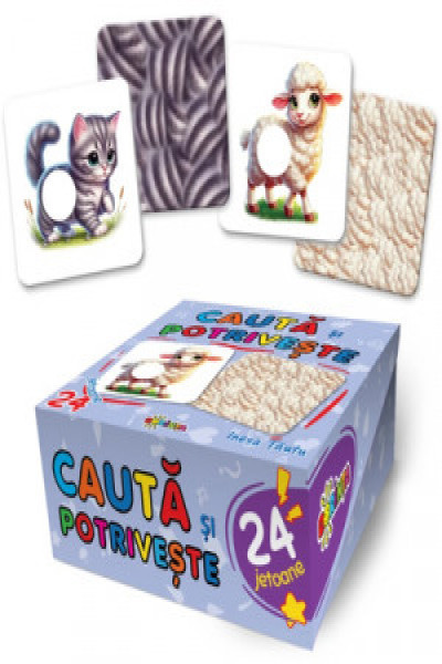 24 jetoane. Cauta si potriveste