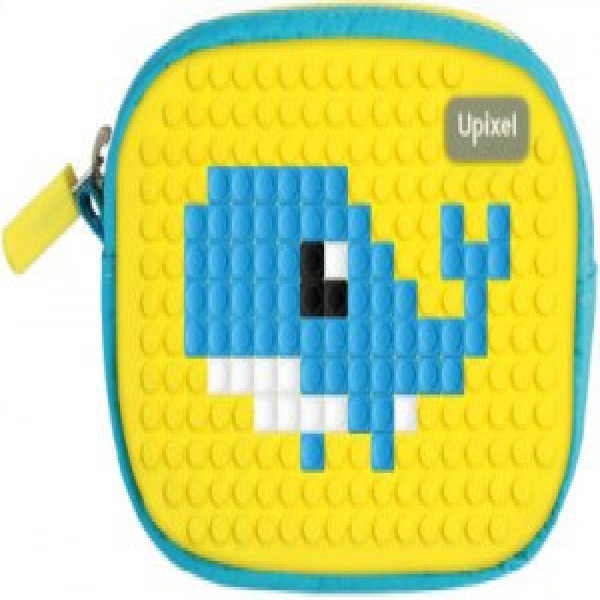 Маленькая пиксельная сумочка Lucky Star WY-B006-A Синий-желтый