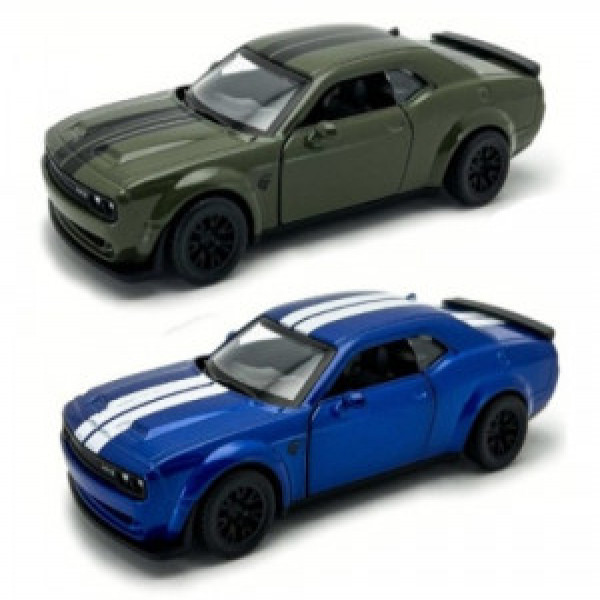 Masina macheta din metal MSZ Die-cast model 2022 Dodge Challenger SRT Jailbreak, 1:44, ast 2 67743M