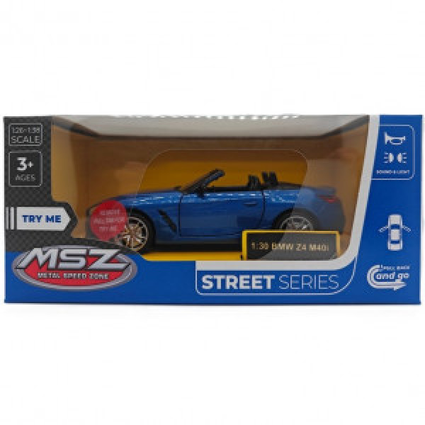Masina model MSZ Die-cast BMW Z4 M40i, 1:30 68412
