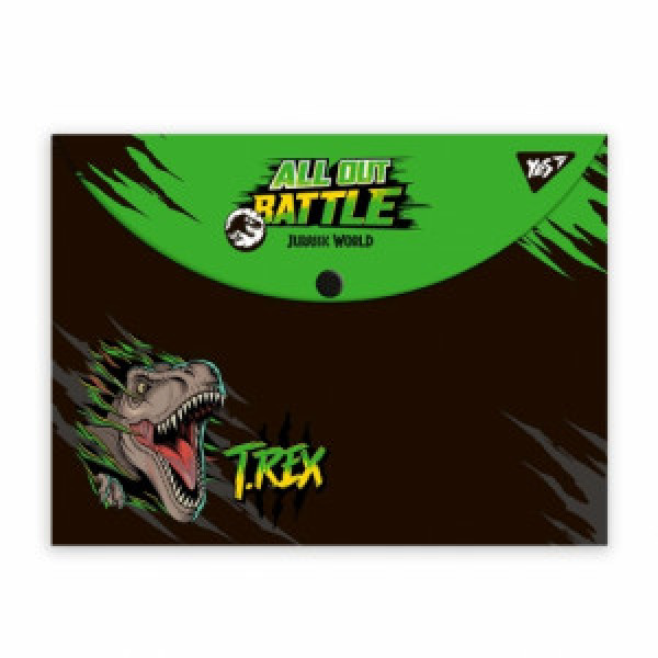 Mapa-cu buton YES  А4 Jurassic World 492025