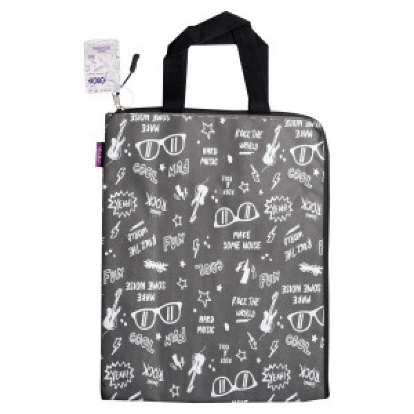 Mapa pentru caiete A4 With 2  Handles, Grey ZB.705527-09