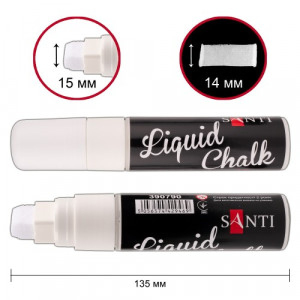 Marcator-creta SANTI alb 15 mm 390790 (6)
