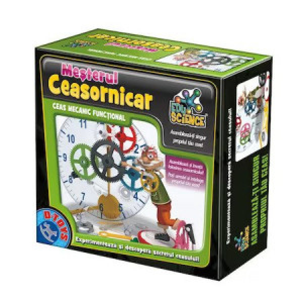 Mesterul Ceasornicar – Set asamblat ceas functionabil 67067