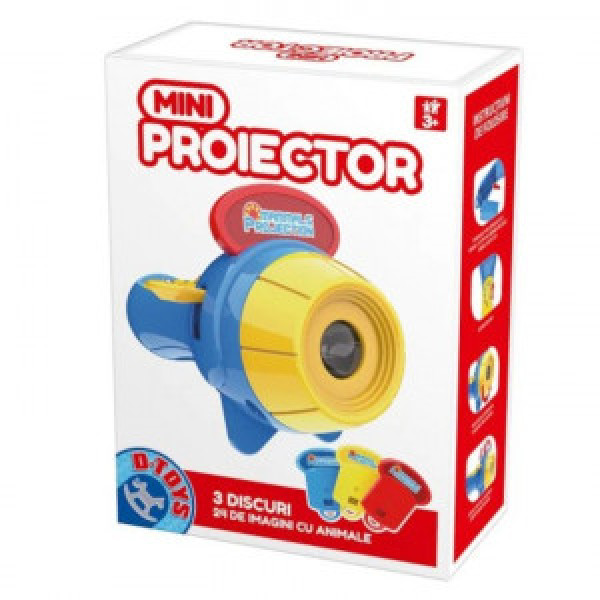 Mini Proiector cu 3 discuri, 24 imagini 76946