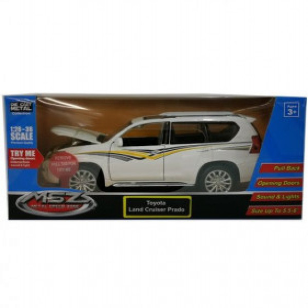 Masina model MSZ Die-cast Toyota Land Cruiser Prado, 1:32 68482