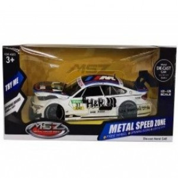 MSZ Die-cast model BMW M4, 1:24, ast 68256B