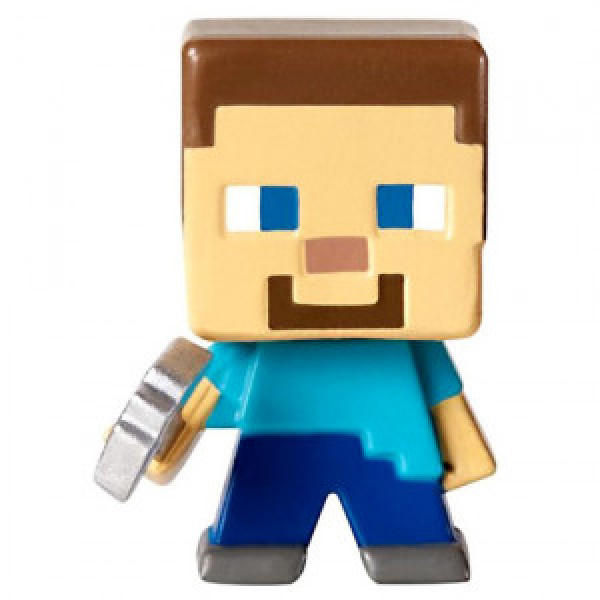 Набор фигурок Minecraft mini-figures Steve with pickaxe set 1 серия