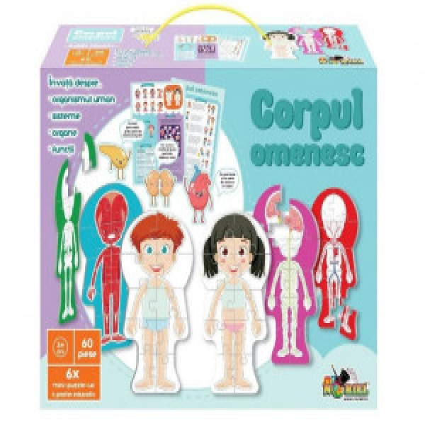 NOR5434 Noriel Puzzle - Corpul Omenesc