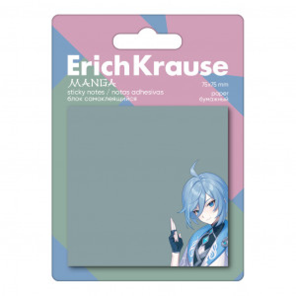 Notite 61667 ErichKrause Manga, 75х75 mm, 50 sheets (24)