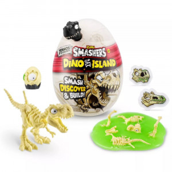 Smashers Mini Ou surpriza, Dino Jurassic Light-Up (15 cm) 7495