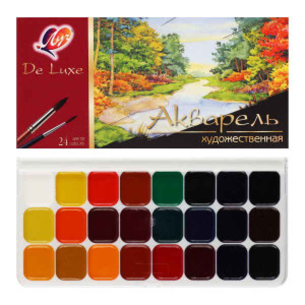 ACUARELA 24 cul. De Lux ЛУЧ