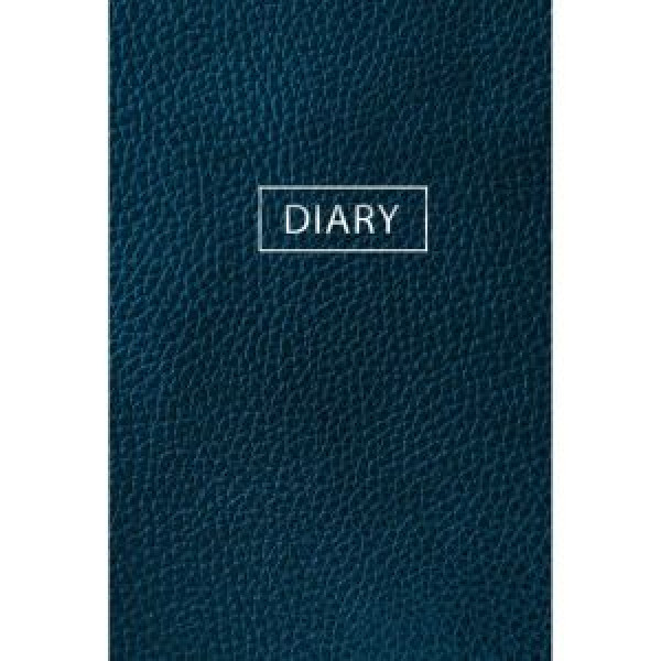 Agenda A5-128f nedatata ЕЖФ23512814 Leather. Blue