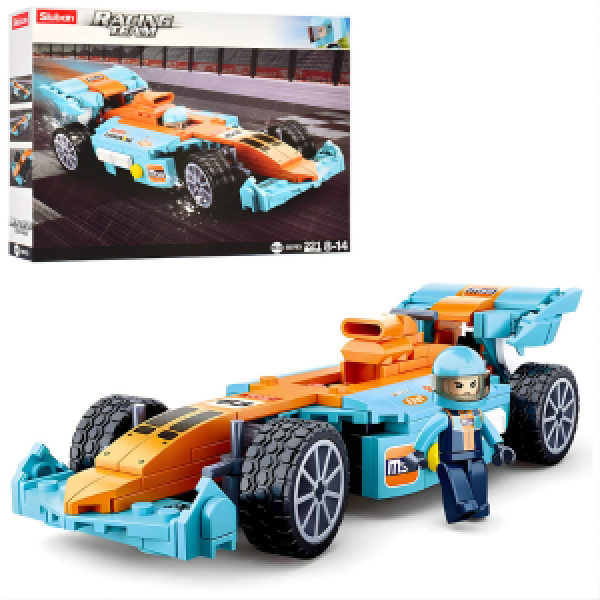 B0763 Set de constructie „Masina de curse 1:24”, 222 elem.