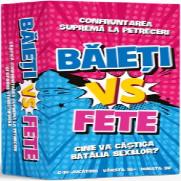 Baieti vs Fete, joc de petrecere, lb. romana