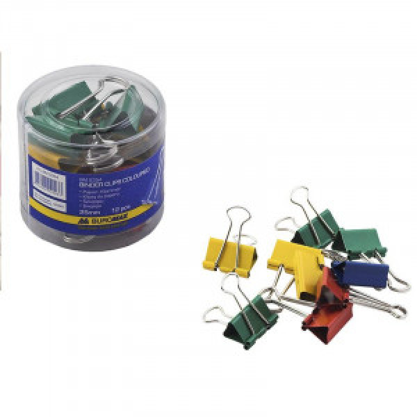 Set Clipsuri Binder Clips 25Mm / 12Pcs, Color BM.5354