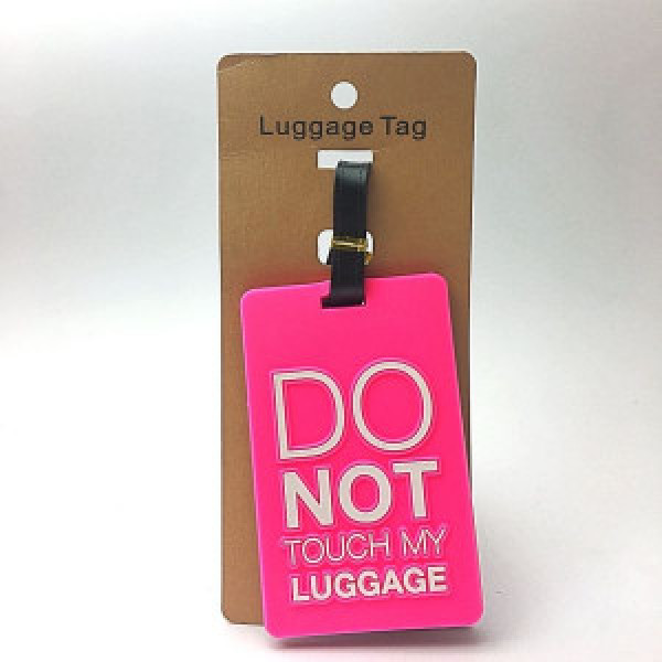 Eticheta pentru bagaj Don't touch my luggage