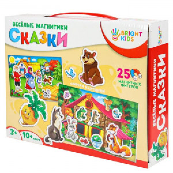 BRIGHT KIDS. Joc educativ cu magniti СКАЗКИ Арт. (ИН-7613)